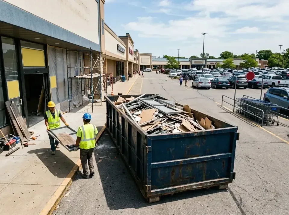 retail-store-renovation-debris-003 — frequently asked questions, Roll-off Dumpster Rentals in Bethel Park, PA